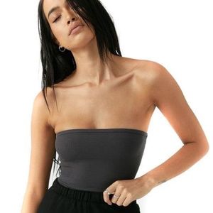 Joah Brown Charcoal Tube Top (S/M)